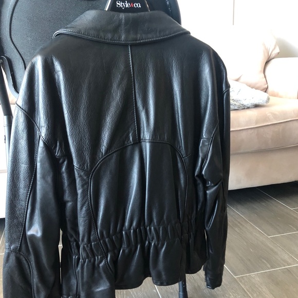 GENUINE Vintage leather jacket (CRICKET) - Picture 2 of 3